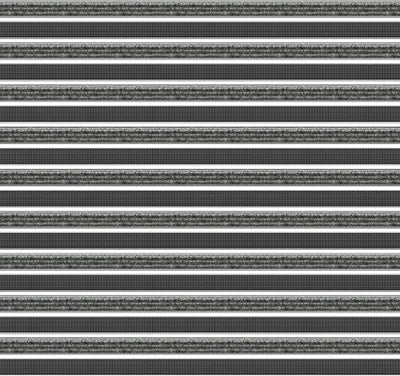 Top Clean Trend Aluminum Entrance Matting - 27mm with Ribbed Carpet