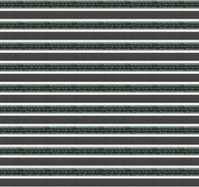Top Clean Trend Aluminum Entrance Matting - 27mm with Ribbed Carpet