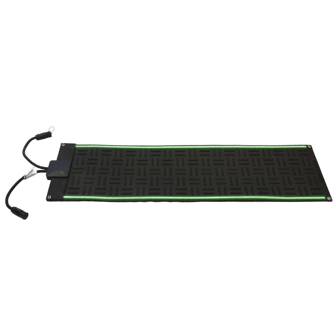 Snow melting mats for entrances and emergency exits
