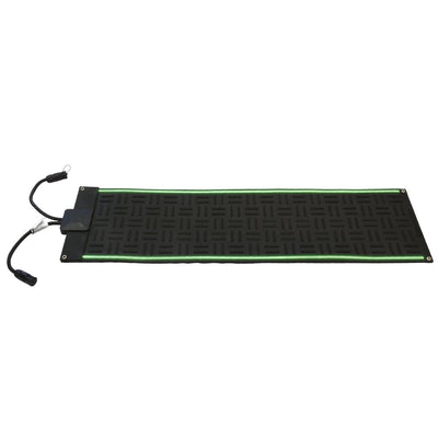 Snow melting mats for entrances and emergency exits