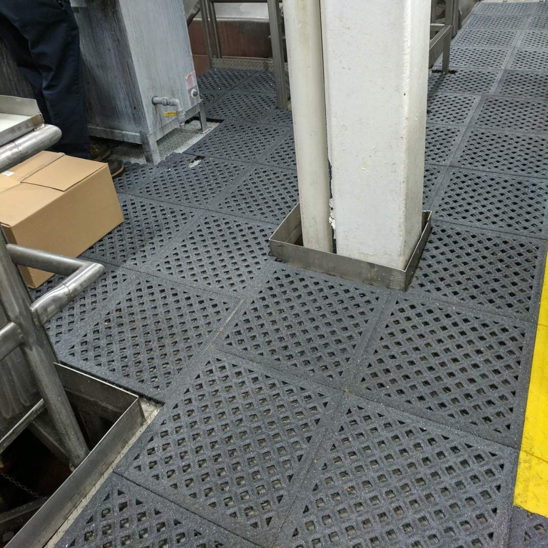 Safe-Flex Anti-Slip Gritted Drainage Workstation Kit
