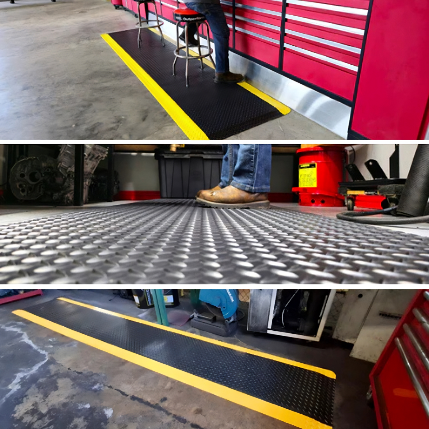 Diamond Plate Anti Fatigue Mats