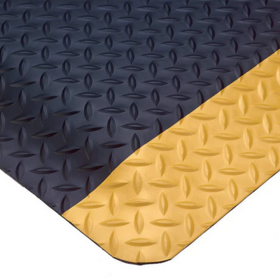 Diamond Plate Knob Backed Anti-Fatigue Mat for Wet Areas