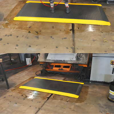 Diamond Plate Knob Backed Anti-Fatigue Mat for Wet Areas
