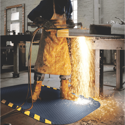 Hog Heaven Safety Border Anti-fatigue Mat