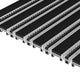 Grooved Rubber and Brush Strip