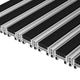 Grooved Rubber and Scraper Bar