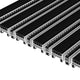 Grooved Rubber and Brush Strip