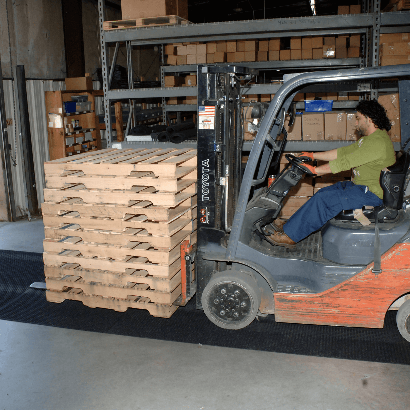 WaterHog Forklift Mats