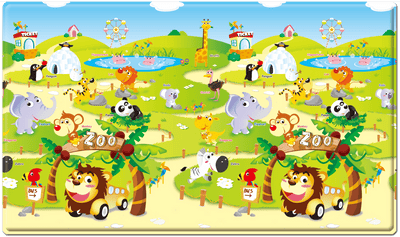 Dwinguler Playmat - Zoo - Large Front