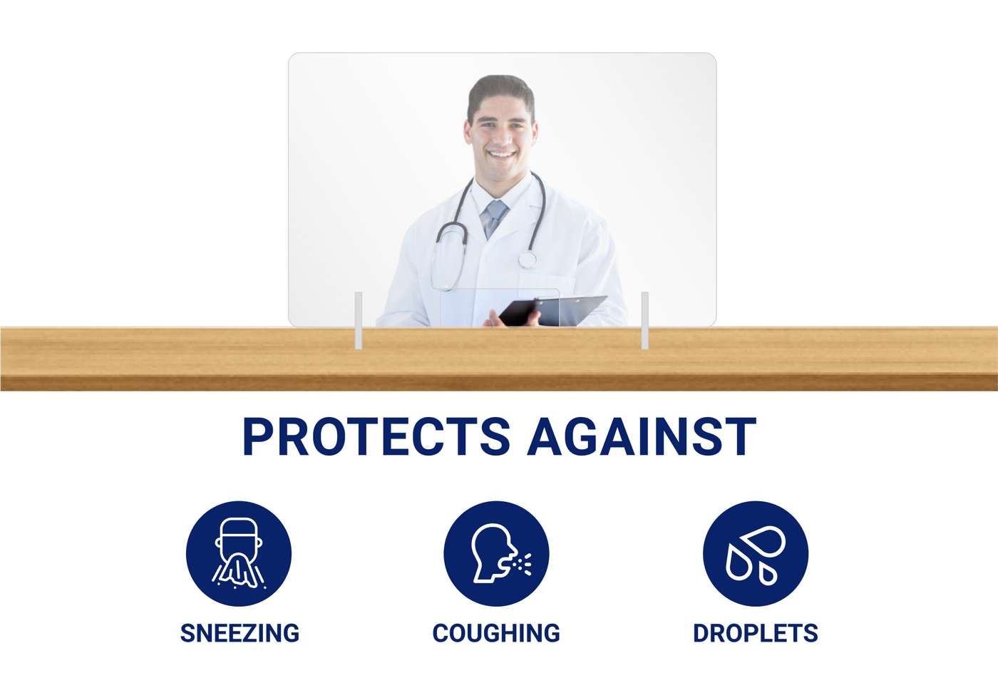 Germ Defender Acrylic Sneeze Guards
