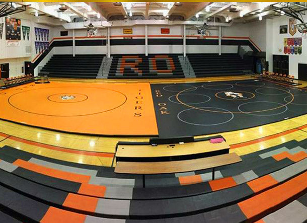 Flexi-Roll Home Wrestling Mat - No Mark 5x10